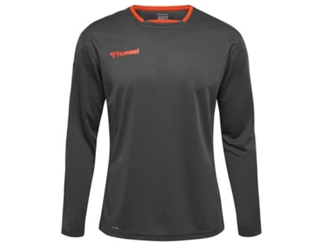 Camiseta de Hombre para Fútbol HUMMEL Authentic Poly Gris (128 cm)