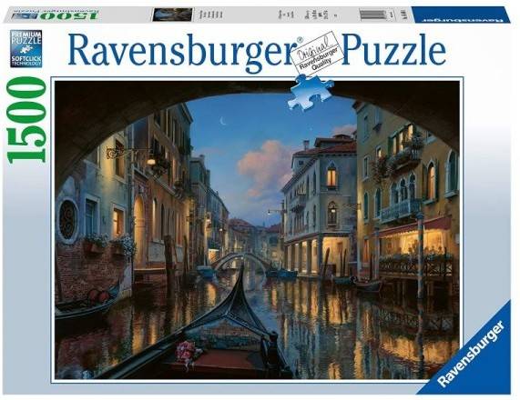 Puzzle RAVENSBURGUER Sueño Veneciano (Edad Mínima: 12 Anos - 1500 Piezas)