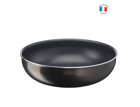 Tefal L1507702 Ingenio Easy Plus WOK 26 cm, Handle não incluído, não -palito, Made na França, todas as luzes, exceto a indução