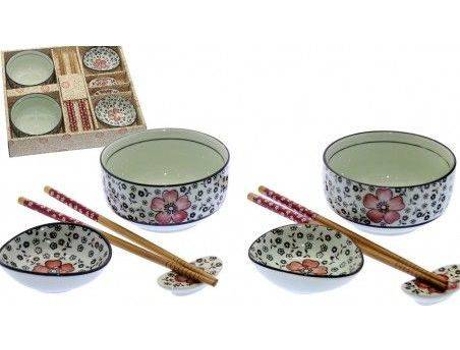 Set De Sushi HOGAR Y MÁS Sushi Kit Completo Para Persona Palillo Chino  Esterilla Accesorio Porcelana