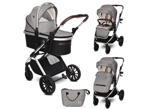 Carrito de bebé duo GLORY hasta 22 Kg de LORELLI opaline grey