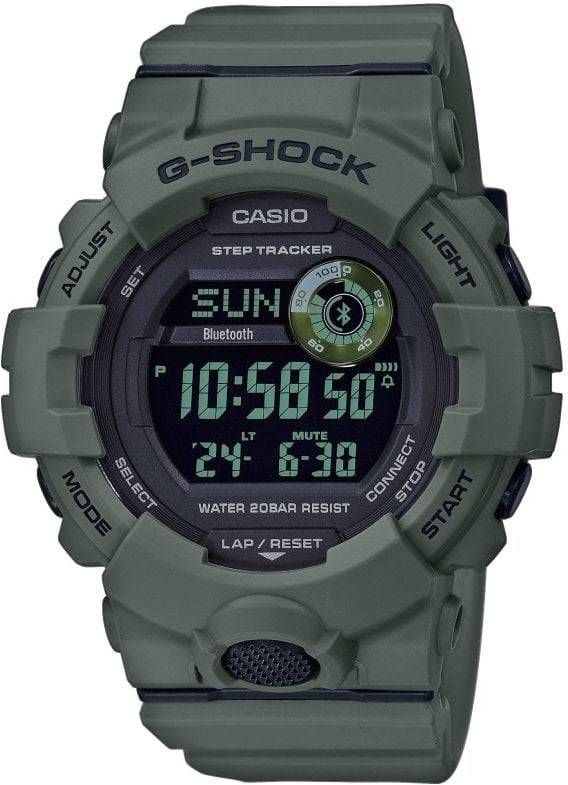 Reloj Digital CASIO G-Shock Bluetooth Hombre (Acero y Resina - Negro)