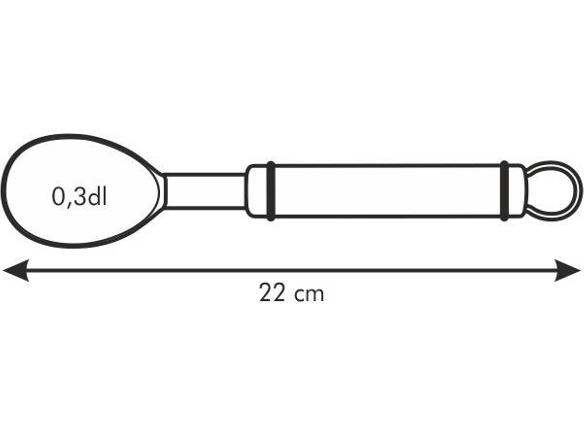 Cuchara de Acero Inoxidable para Helado Tescoma