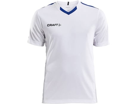 Camiseta de Hombre para Fútbol CRAFT Progress Contrast Azul (XS)