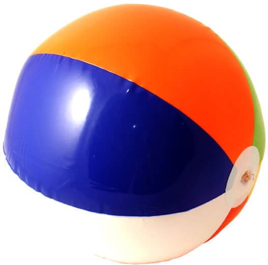 Smiffys 29031 Pelota de playa hinchable multicolor disfrazzes 40