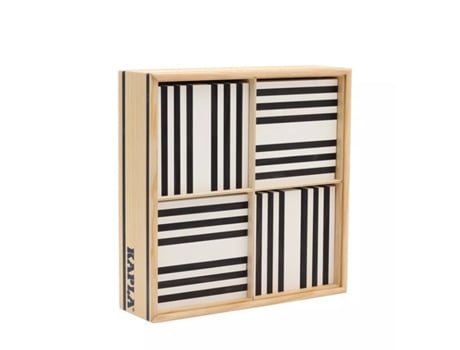 Puzzle KAPLA (Madera - Blanco - 26,50 x 26,50 x 7 cm)