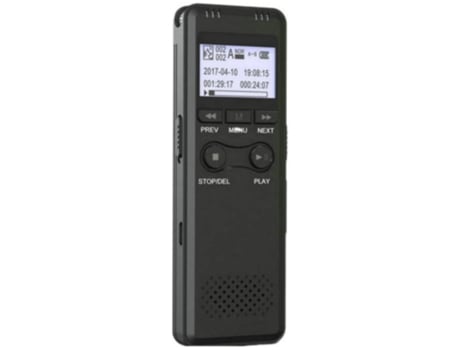 Grabadora de voz digital de 32 GB para conferencias reuniones - EVIDA 2324  horas de grabación activada por voz Grabadora de audio con reproducción