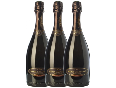 Espumante MARIA CASANOVAS Maria Casanovas Brut Nature Cava Gran Reserva (0.75 L - 3 unidades)