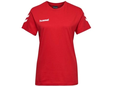 Camiseta Para Mujer hummel go cotton rojo xl hmlgo