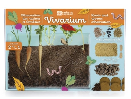 Jogo de Mesa RADIS ET CAPUCINE Vivarium With Plants And Animals (4 Anos)