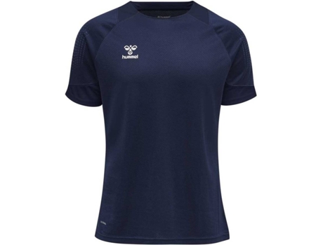 Camiseta de Hombre para Fútbol HUMMEL Lead Poly Azul (XL)