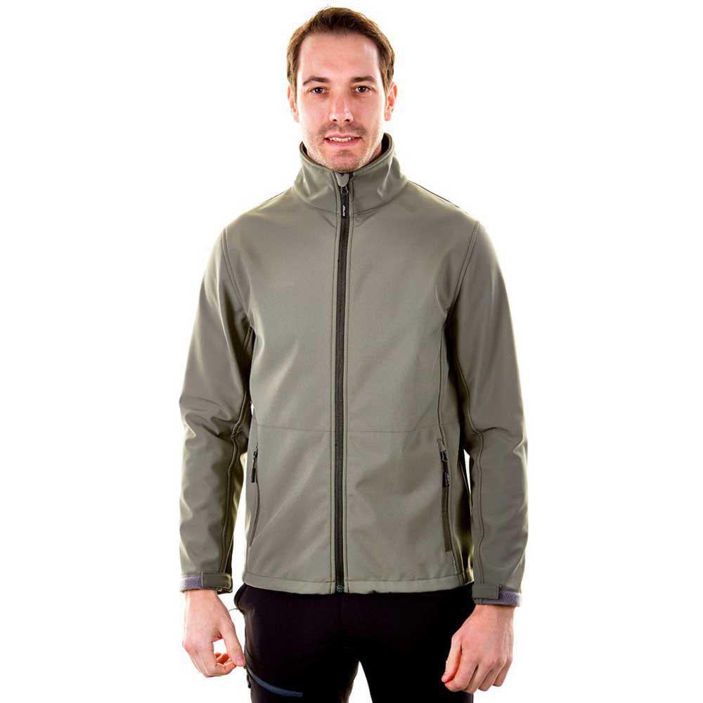 Abrigo Polar para Hombre JOLUVI Mengali Gris para Montaña (M)