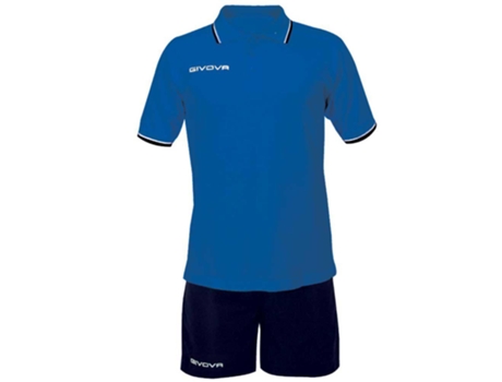 Equipo Completo Unisex GIVOVA Street Azul para Fútbol (XXL)