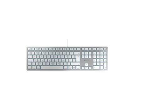 Teclado CHERRY Kc 6000C (Inglés - Plata)