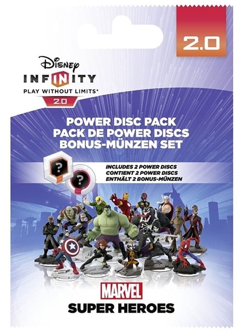 Disney Infinity 2.0: Power Discs Pack Marvel  Serie 1