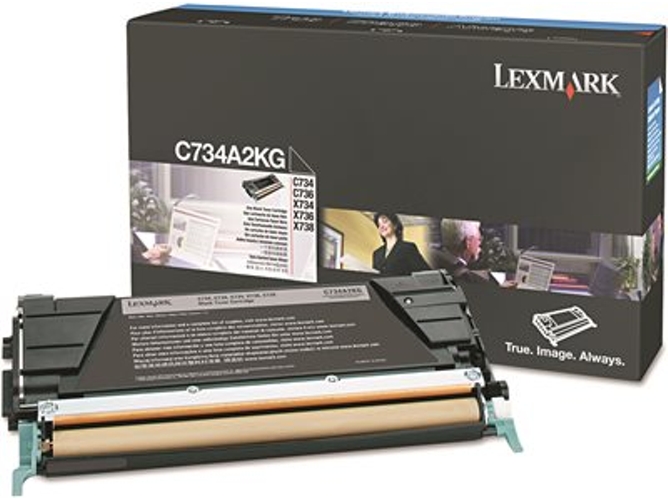 Tinta Original LEXMARK C734A2KG 8000PG