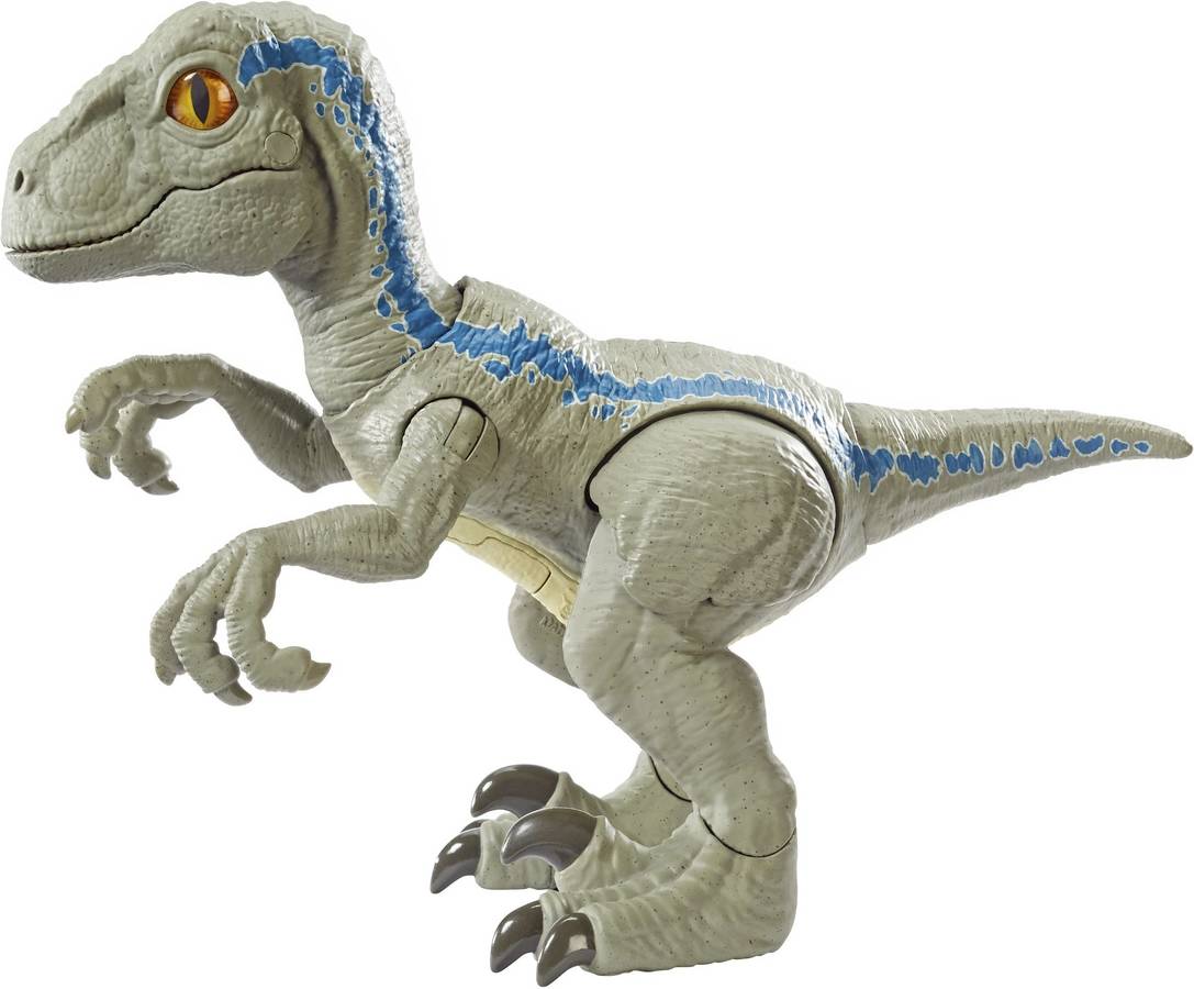 Figura JURASSIC WORLD Baby Blue Dino Velociraptor