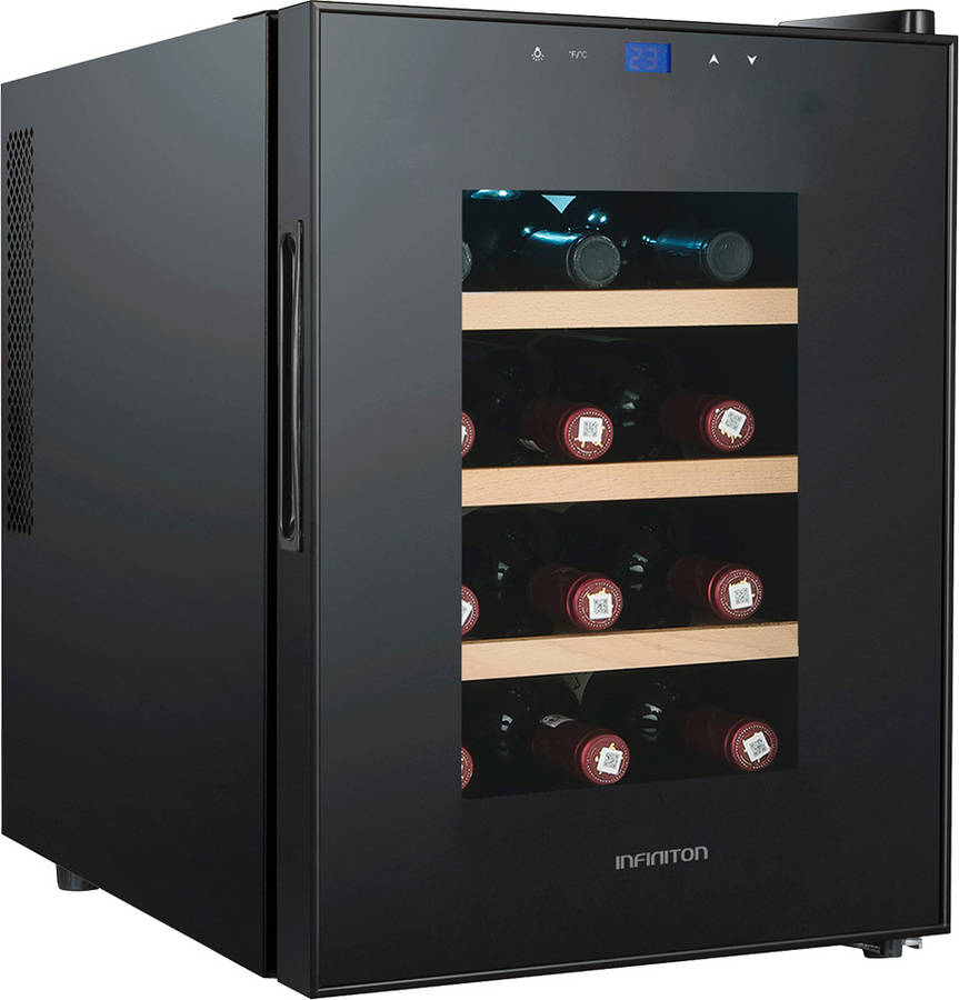 Vinoteca INFINITON WCL-12L (12 Botellas - Negro)