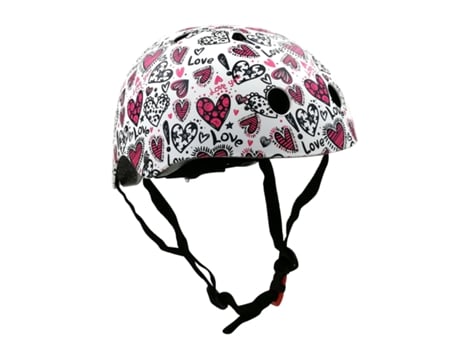 Casco KIDDIMOTO (Plástico - Rosa - 53-58cm (5 Anos ))