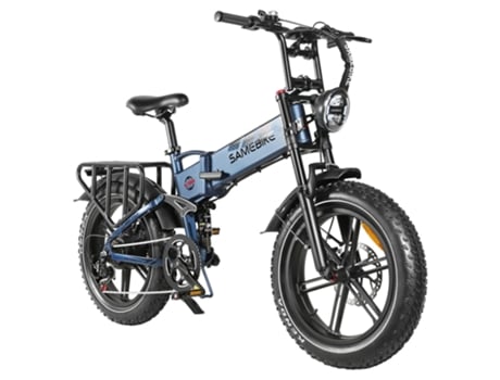 Bicicleta eléctrica SAMEBIKE RS-A02 plegable Off Road E-bike 48V 17Ah Batería 1200W Motor