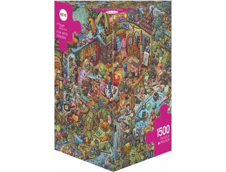 Puzzle 1500 Pcs Tiurina Fun With Friends (9 años)