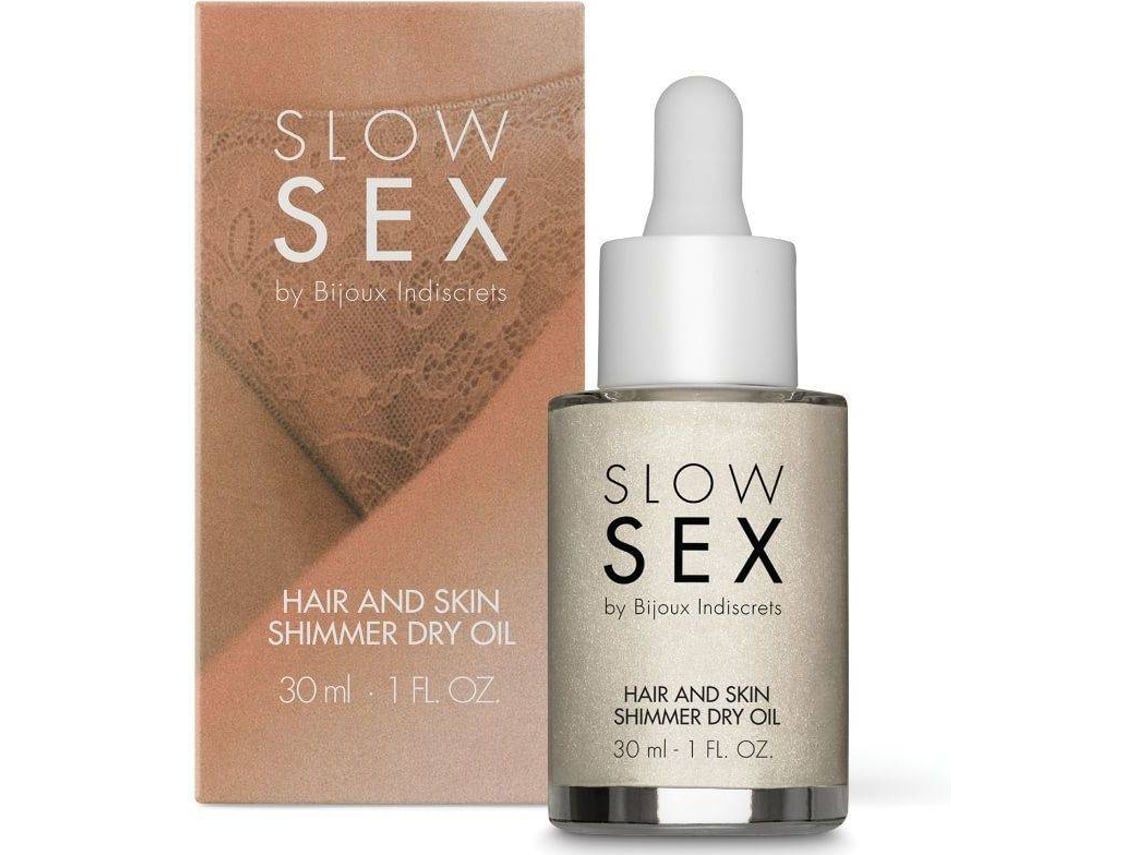 Aceite De Masaje Slow Sex Seco Iluminador Multifuncion 30 Ml Wortenes 6740