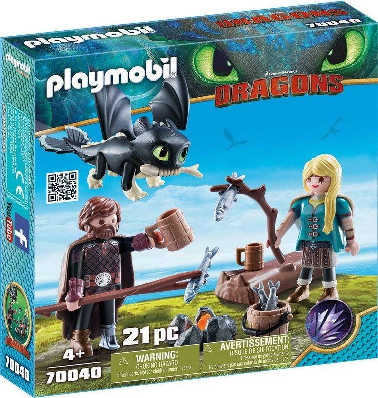 PLAYMOBIL Dragons: 70040 (Edad Mínima: 4 - 21 Piezas)