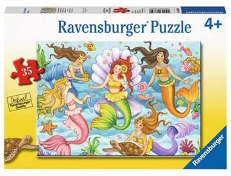 Puzzle RAVENSBURGER Queens of the Ocean rompecabezas 35 pieza(s) Dibujos