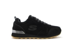 Zapatillas Deportivas SKECHERS Og 85 Suede Eaze (Negro - Cuero Natural, Material Sintético- 35)