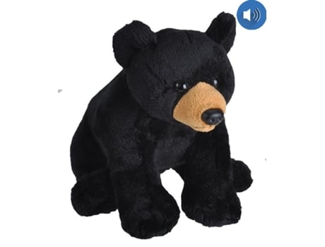 Peluche WILD REPUBLIC Wild Calls Bear Black