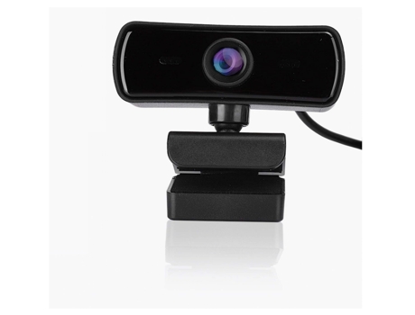 Webcam Unidad de disco duro USB giratoria comercial de 360° con micrófono para computadora