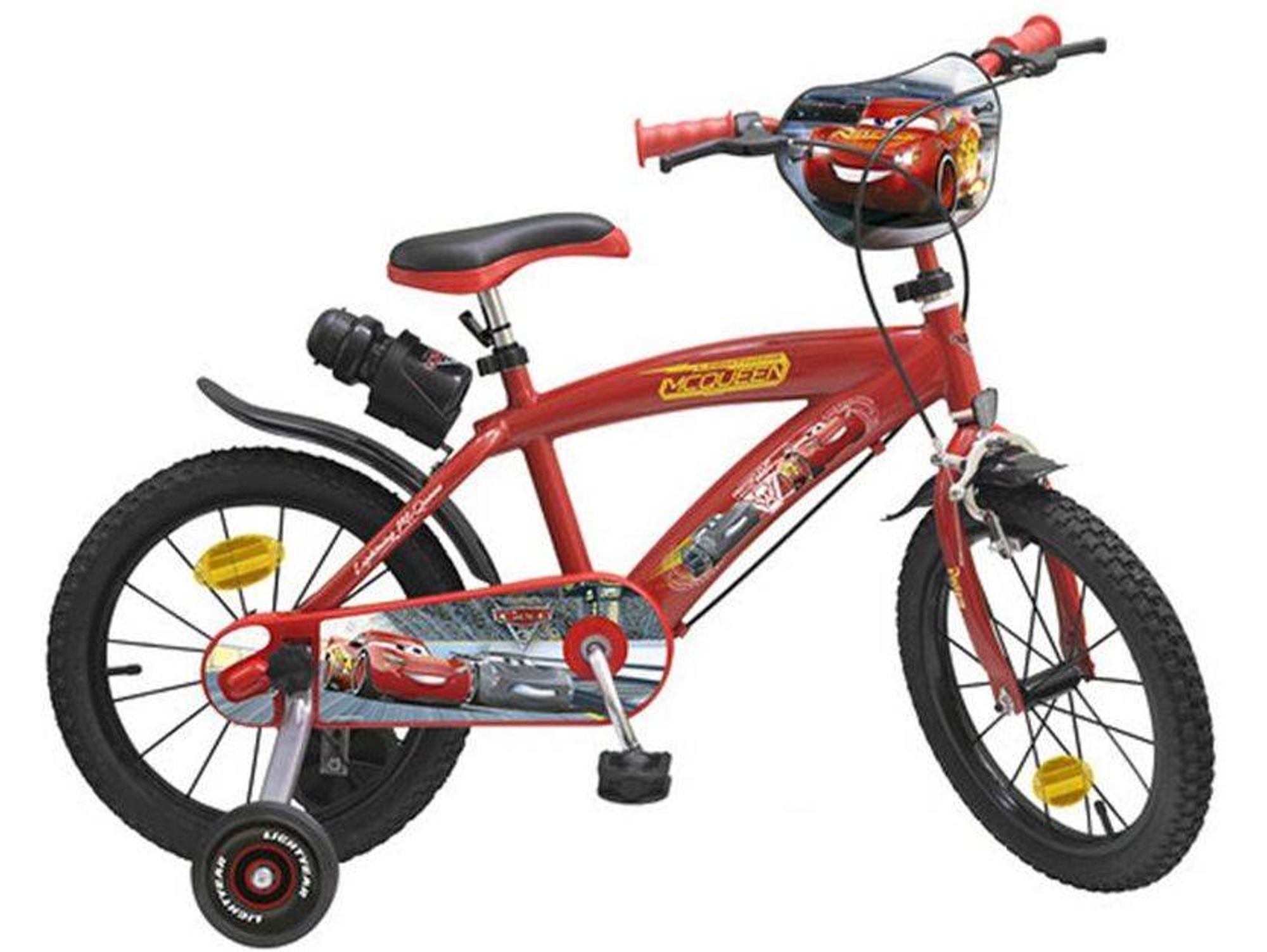 Bicicleta TOIM 16" Cars 3