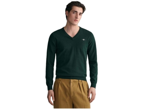 Camiseta de Hombre GANT Verde (M)