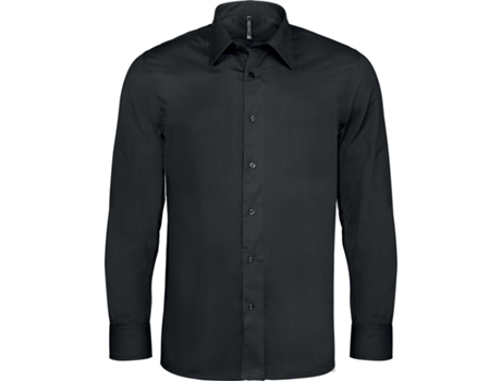 Camisa de Algodón/Elastano Kariban (Tam: XS)