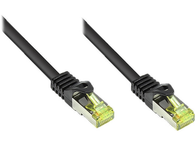 Cable de Red ALCASA (RJ45 - 50 cm - Negro)