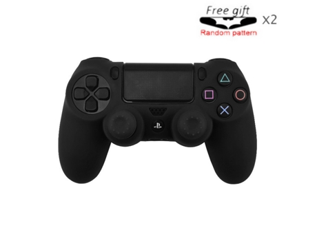 Carcasa para mando PS4 MOROROR Negro