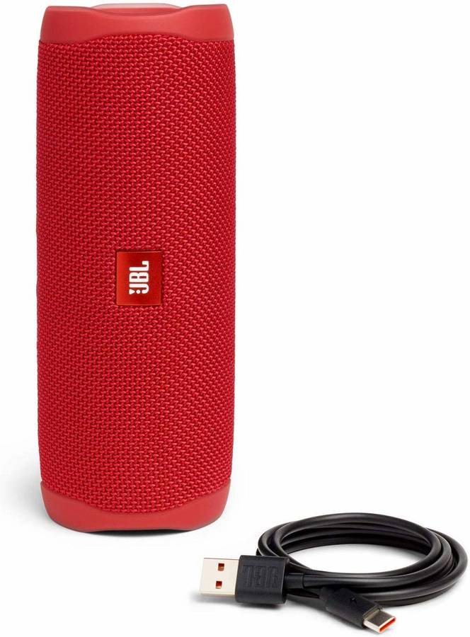 Altavoz Bluetooth JBL Flip 5 (Rojo - 20 W - Autonomia: hasta 12 h)