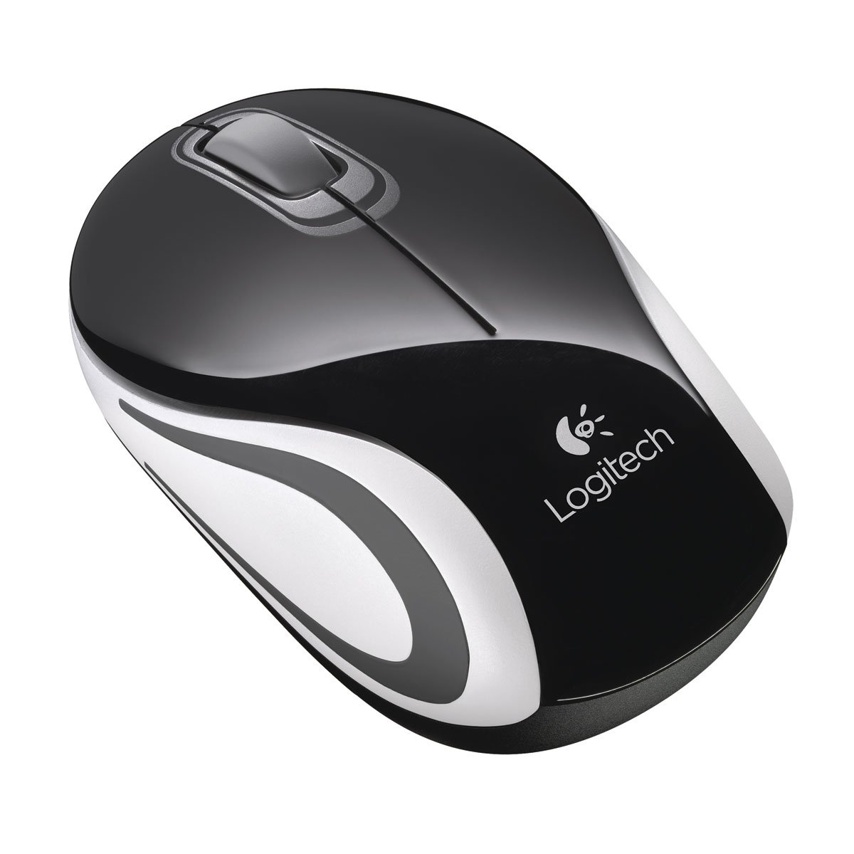 Ratón LOGITECH M187 (Inalámbrico - 1000 dpi - Negro)