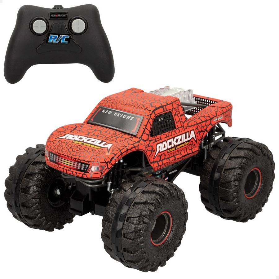 Coche NEW BRIGHT teledirigido monster truck Rock-Zilla