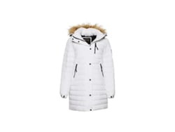 Plumífero de Mujer SUPERDRY Fuji Poliéster Blanco (S)