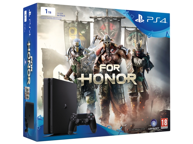 Consola PS4 Slim + For Honor (1 TB)