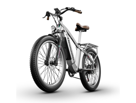 Bicicleta Eléctrica SHENGMILO-MX04 48V 15ah 500W Plata