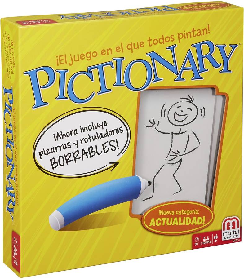 Juego de Mesa JUEGOS Pictionary (Español - Edad Mínima: 8)