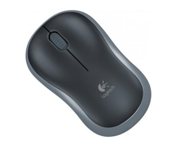 Ratón LOGITECH M185 (Inalámbrico - Óptico - Negro)