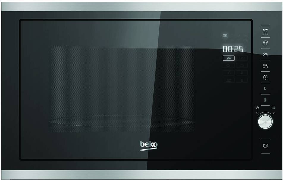 Microondas Integrable BEKO MGB25333X (25 L - Con grill - Inox)