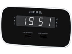 Radio Despertador AIWA Cru-19Bk (USB)