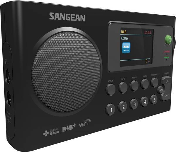 Radio de mesa SANGEAN WFR-27C DAB+ (Negro - Digital - DAB+/FM)