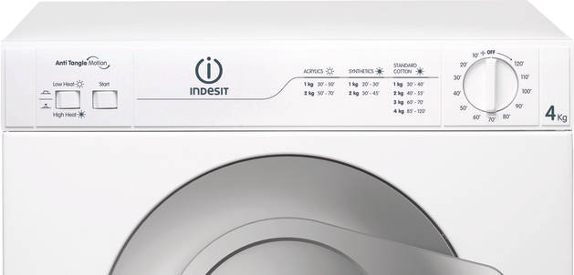 Secadora INDESIT NIS 41 V (EU) (4 kg - Evacuación - Blanco)