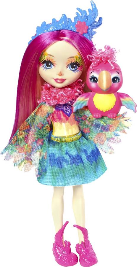 Boneca MATTEL Enchantimals Peeki Loro