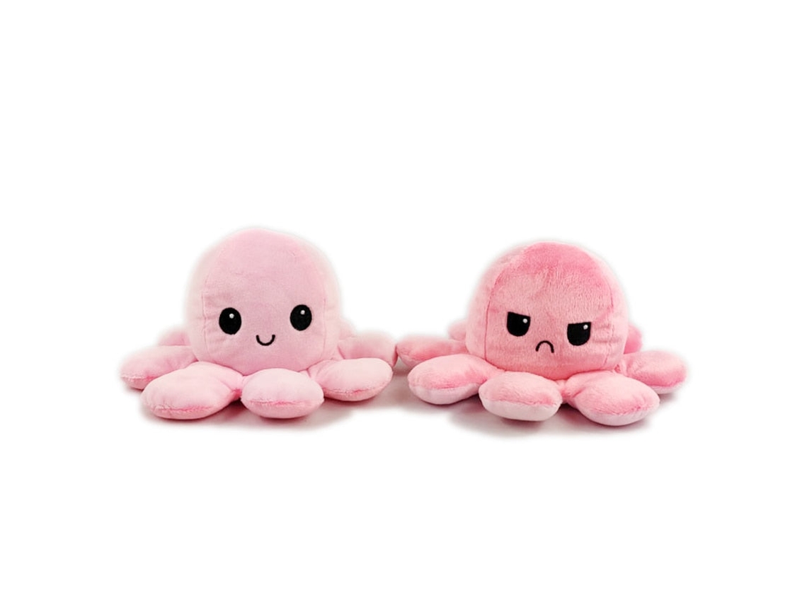 Pulpo triste y feliz peluche hot sale